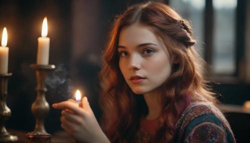 Девушка щелкнула зажигалкой на 10 миллионов рублей